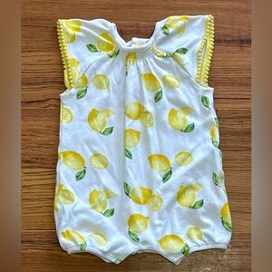 Isaac Mizrahi Lemon Baby Romper Onsie​